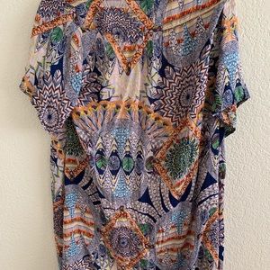 TYSA mid length kimono boho